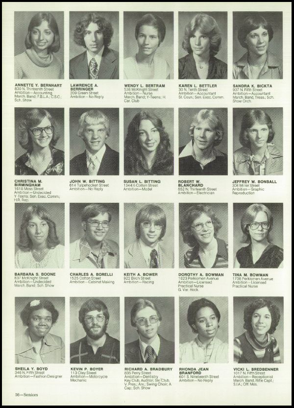 Yearbook Page