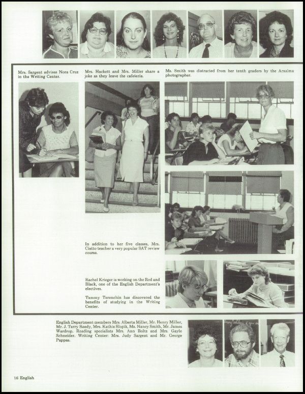 Class of 1986 Yearbook