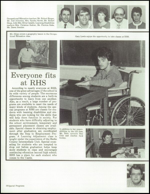 Class of 1986 Yearbook