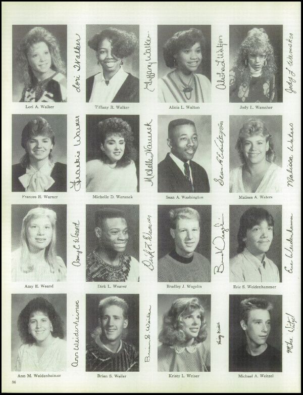 Class of 1989 Yearbook