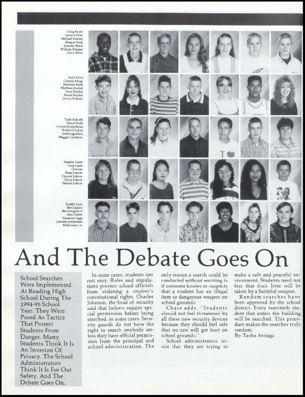 Class of 1995 Yearbook