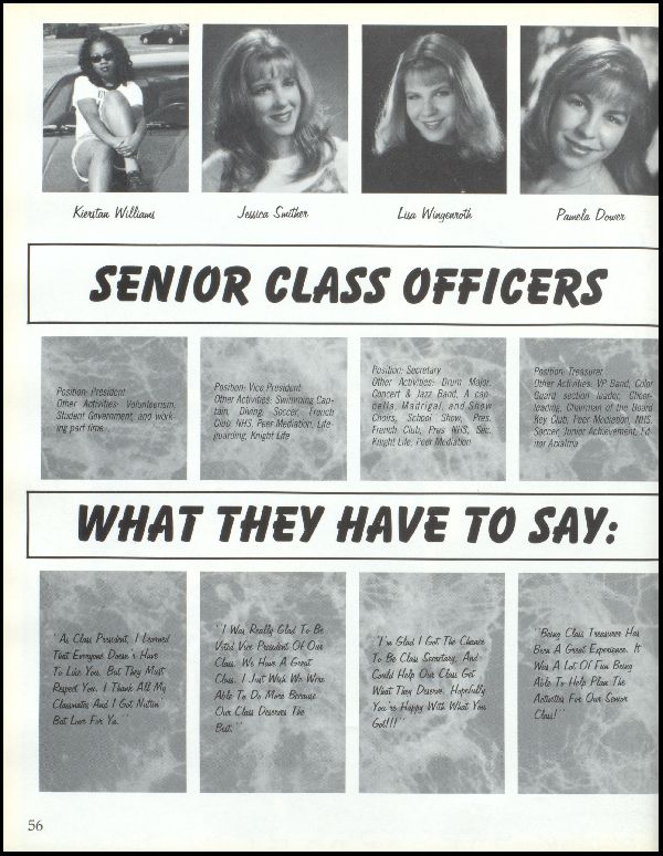 Yearbook Page