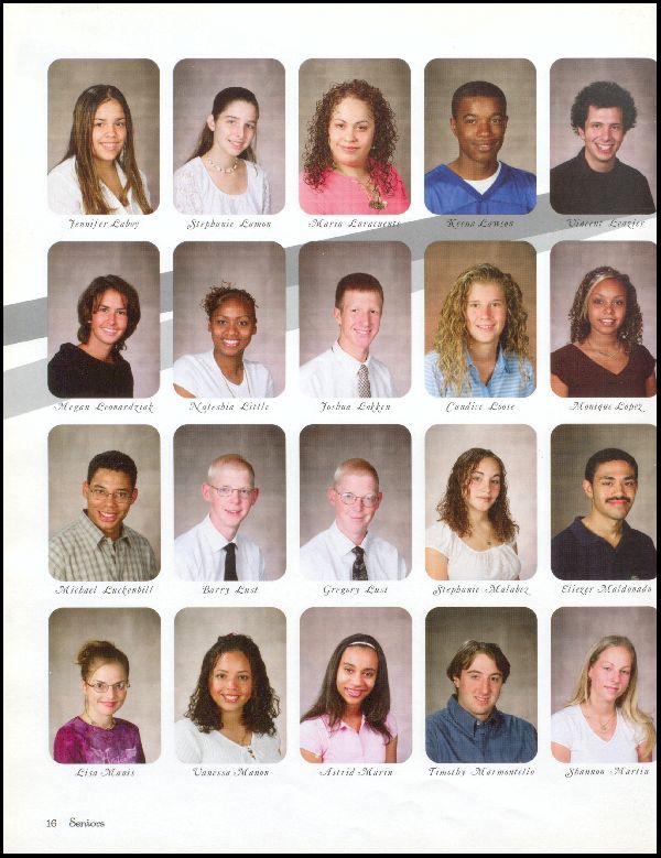 Class of 2003 Yearbook