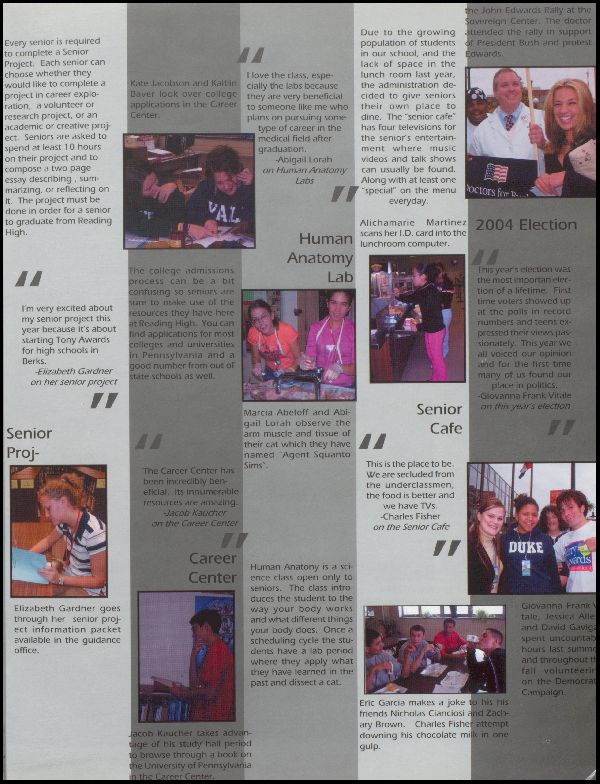 Yearbook Page