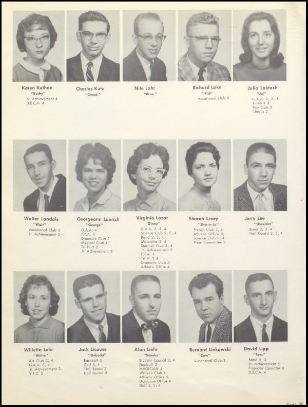 Class of 1961 Yearbook