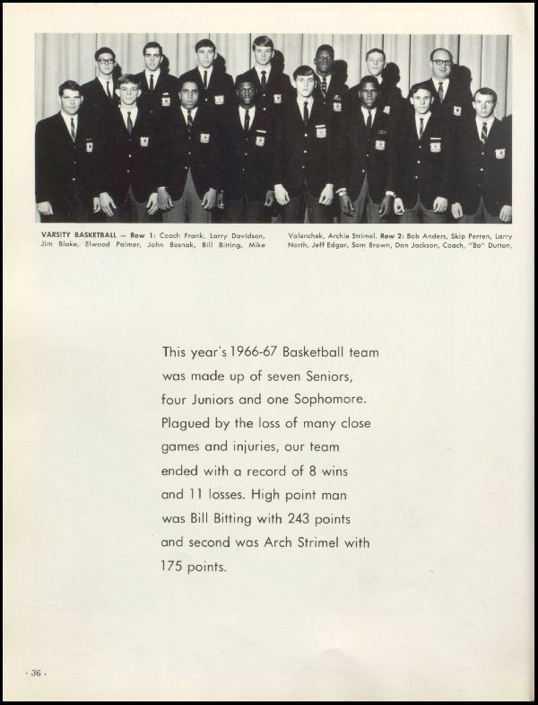 Class of 1967 Yearbook