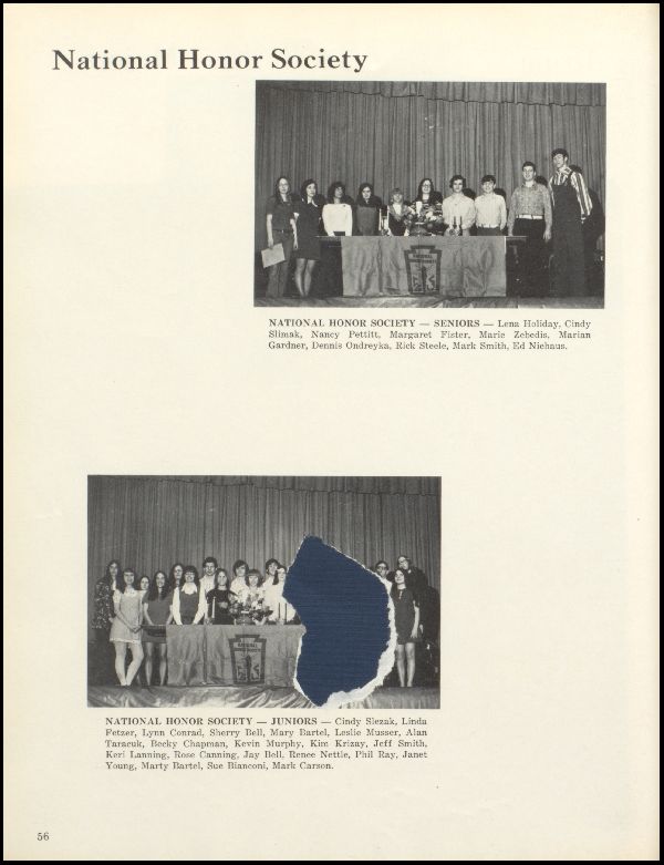 Yearbook Page