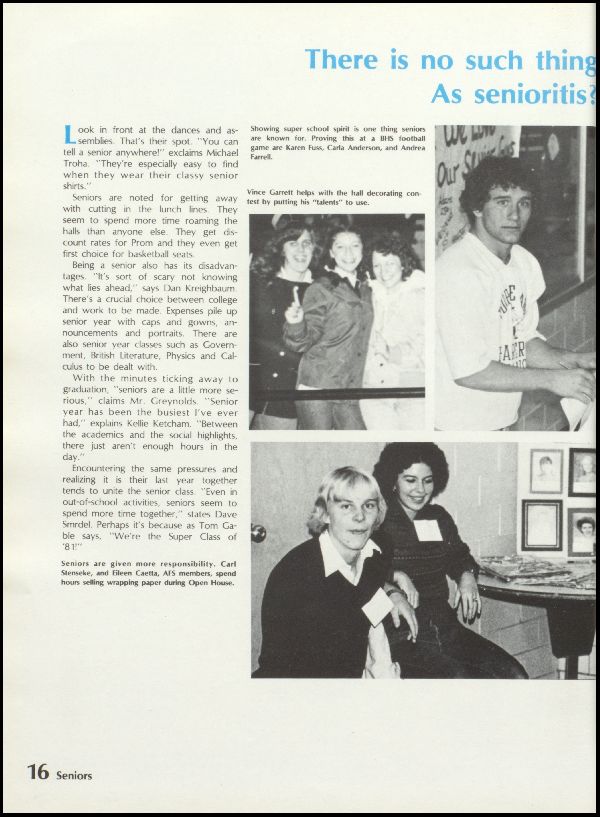 Class of 1981 Yearbook