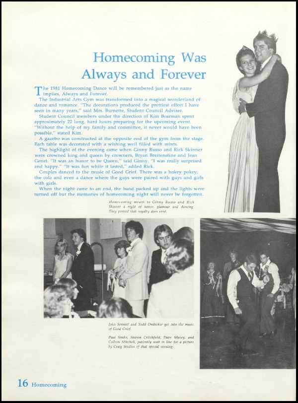 Class of 1982 Yearbook