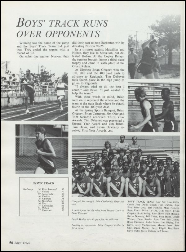 Yearbook Page