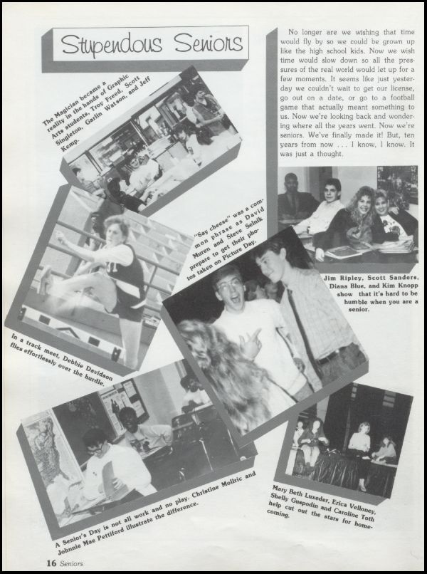 Class of 1989 Yearbook
