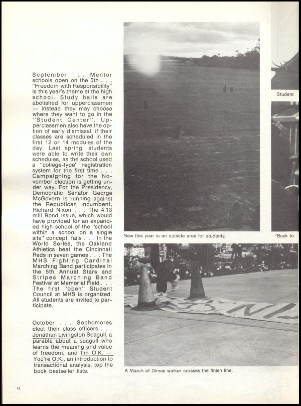 Class of 1973 Yearbook