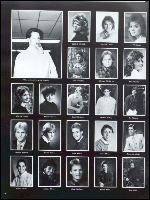 Class of 1987 Yearbook
