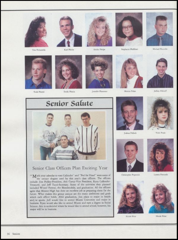 Class of 1991 Yearbook