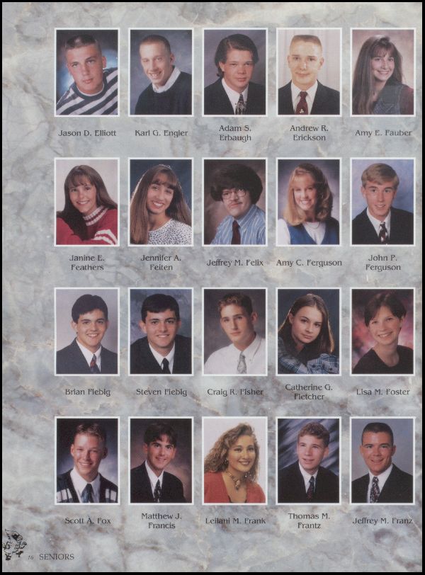 Class of 1996 Yearbook
