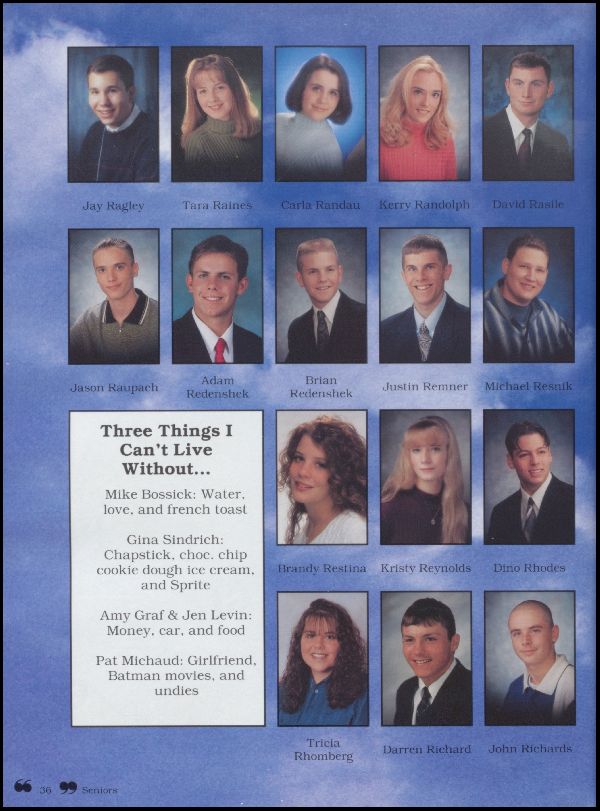 Class of 1998 Yearbook