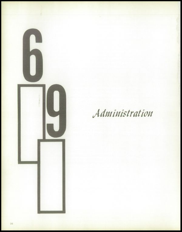 Class of 1969 Yearbook