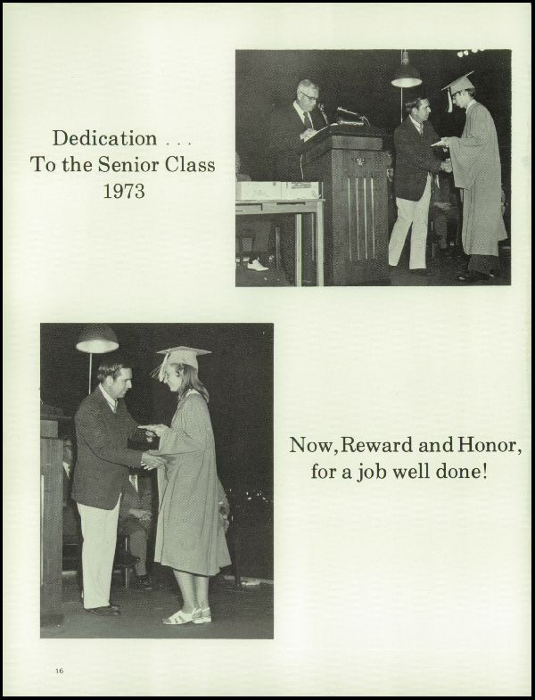 Class of 1973 Yearbook