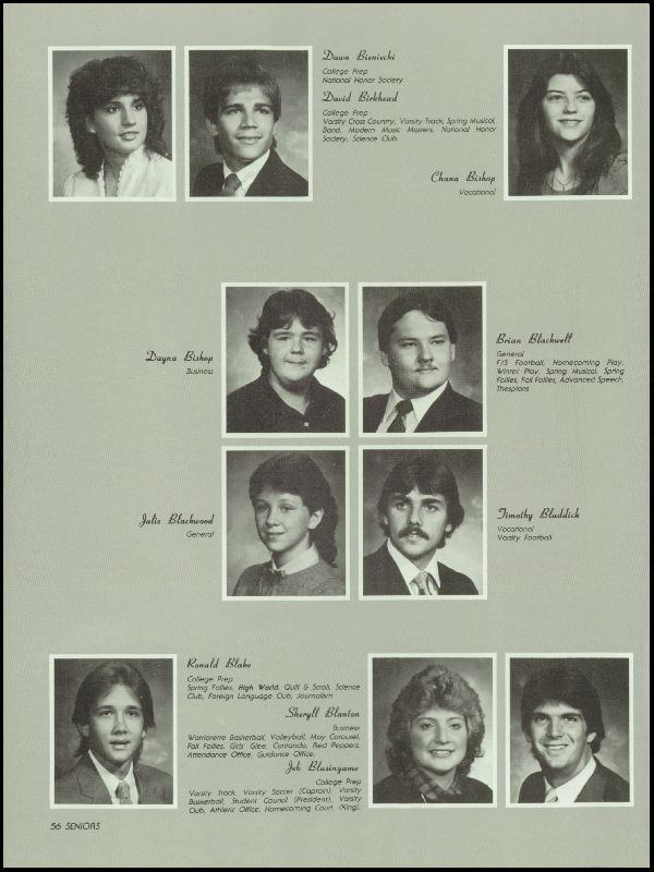 Yearbook Page