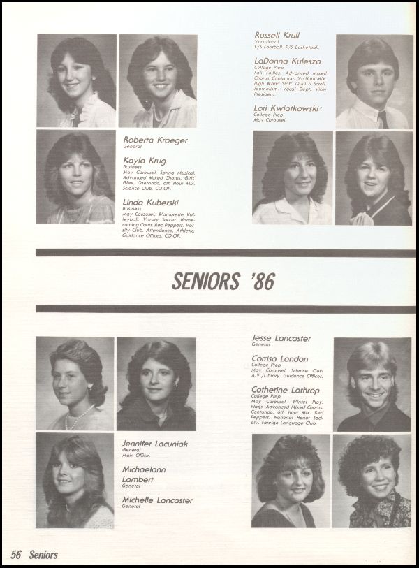 Yearbook Page