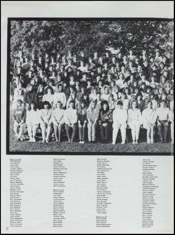 Class of 1989 Yearbook