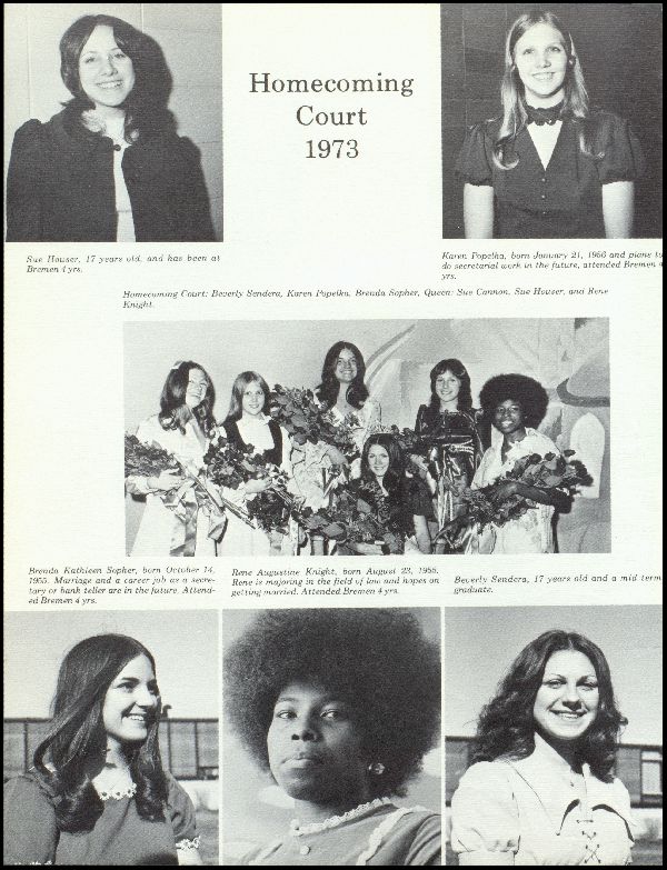 Class of 1973 Yearbook