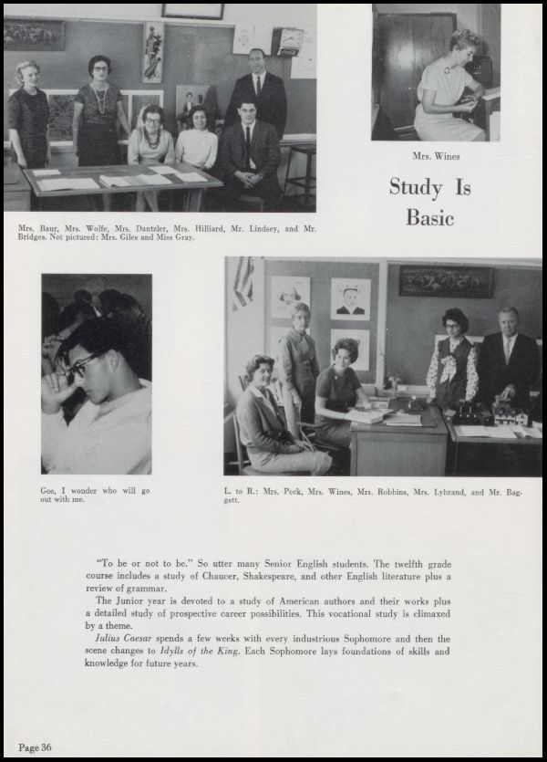 Class of 1964 Yearbook
