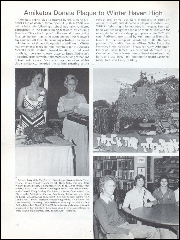 Yearbook Page