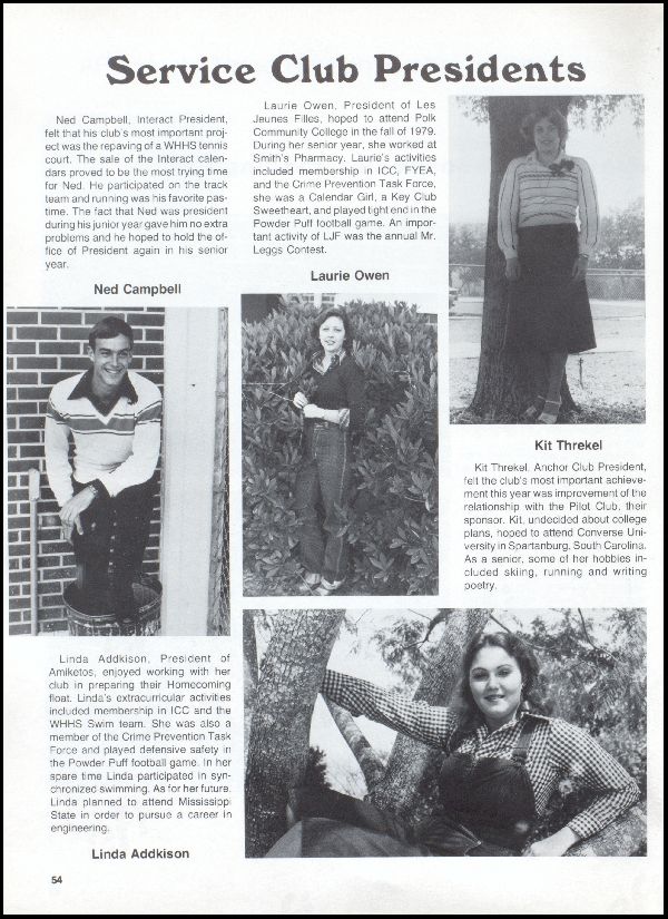 Yearbook Page