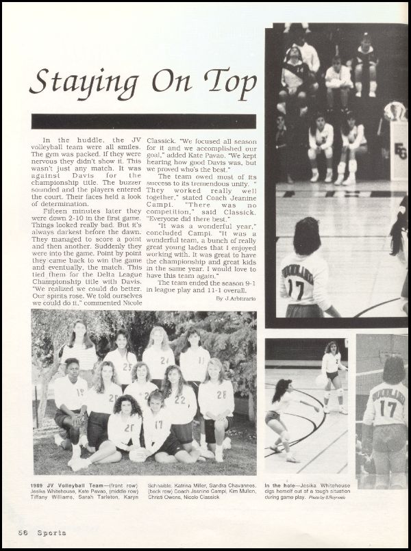 Yearbook Page