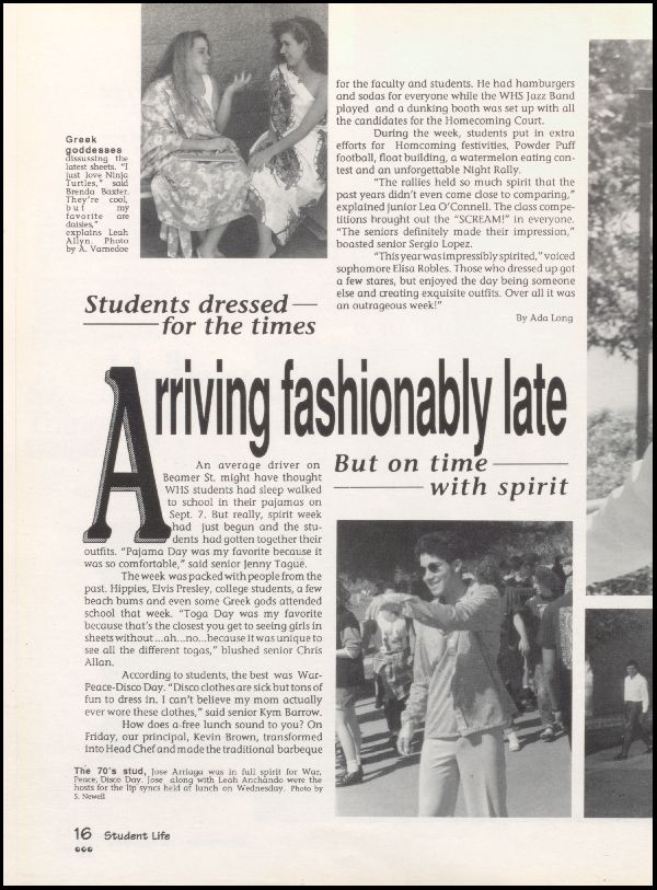 Class of 1992 Yearbook