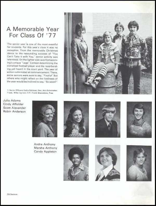 Class of 1977 Yearbook
