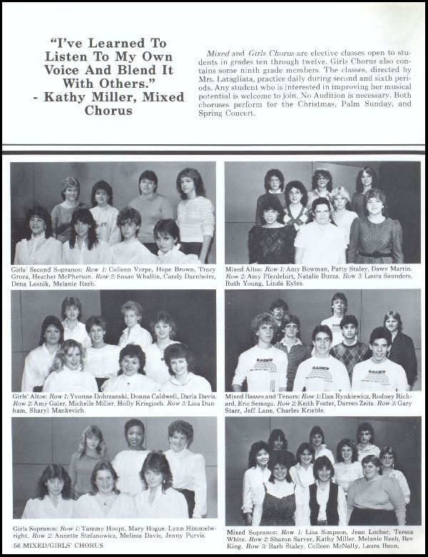 Yearbook Page