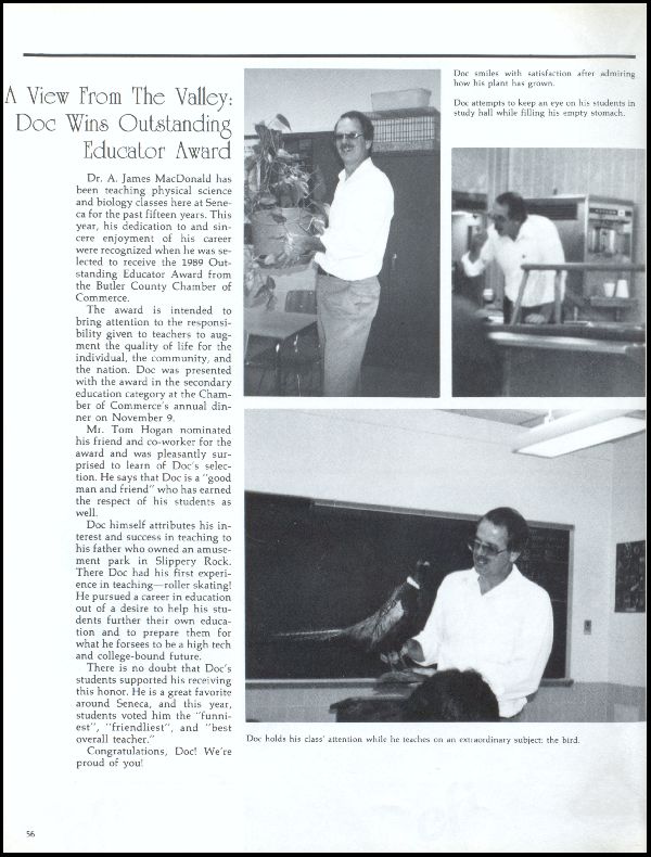 Yearbook Page
