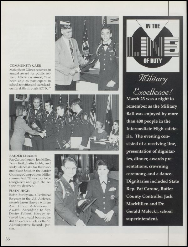 Class of 1996 Yearbook