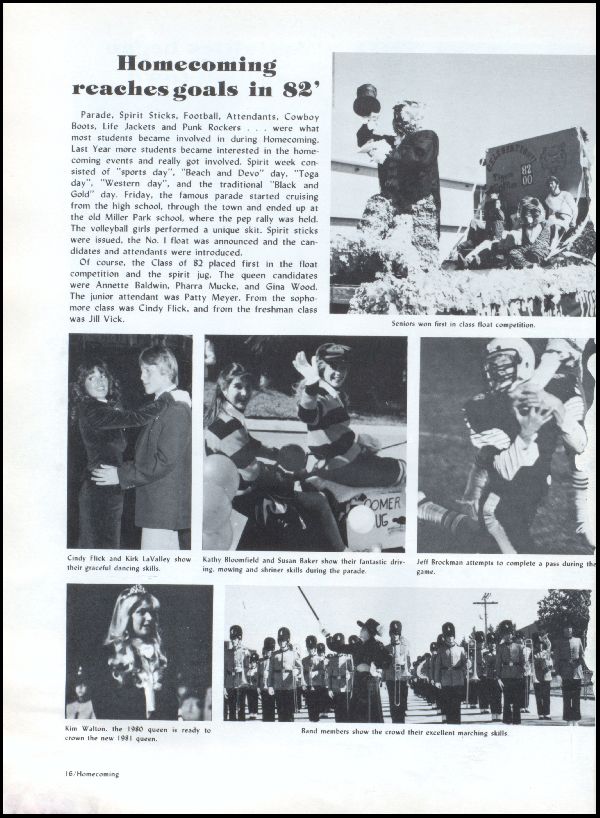 Class of 1982 Yearbook