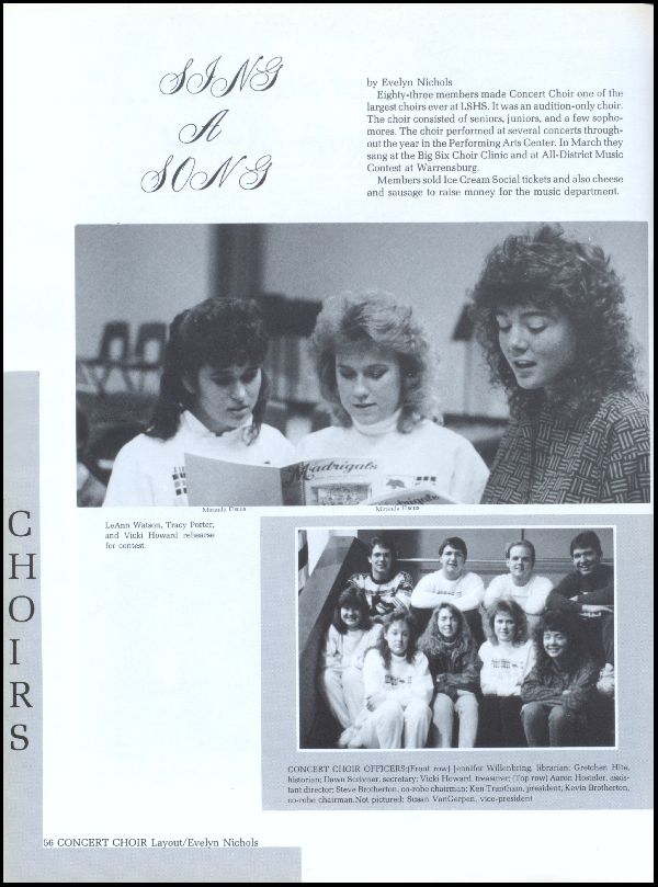 Yearbook Page