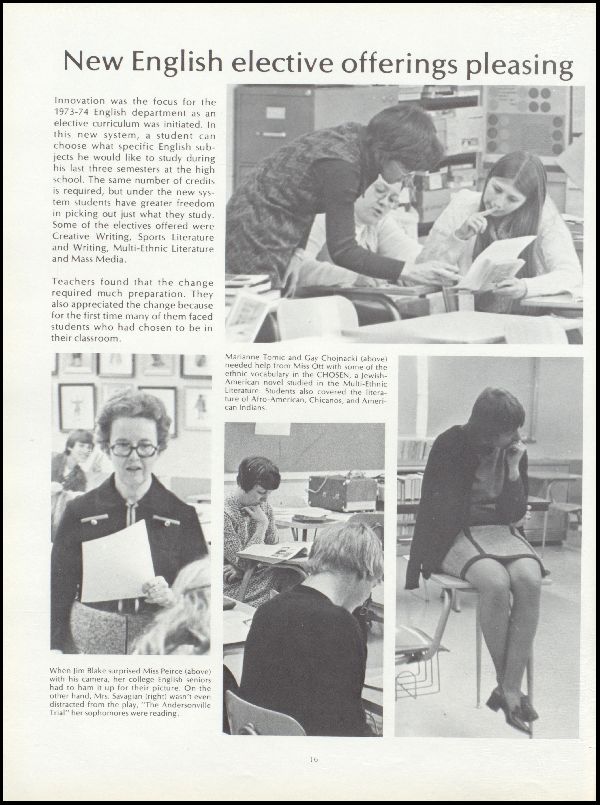 Class of 1974 Yearbook