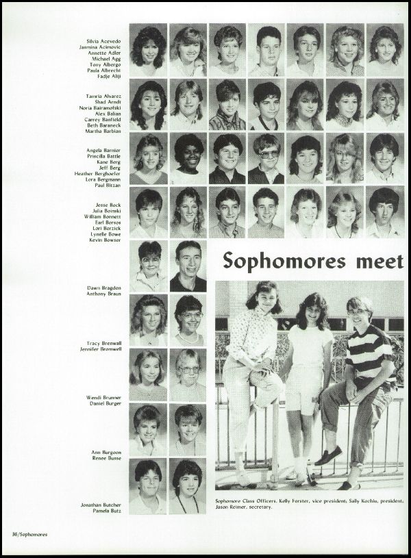 Class of 1987 Yearbook