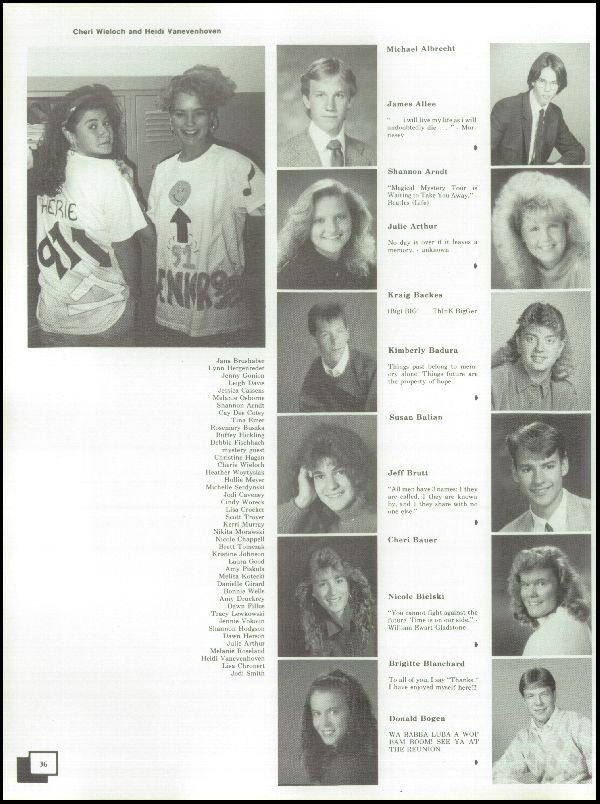 Class of 1991 Yearbook
