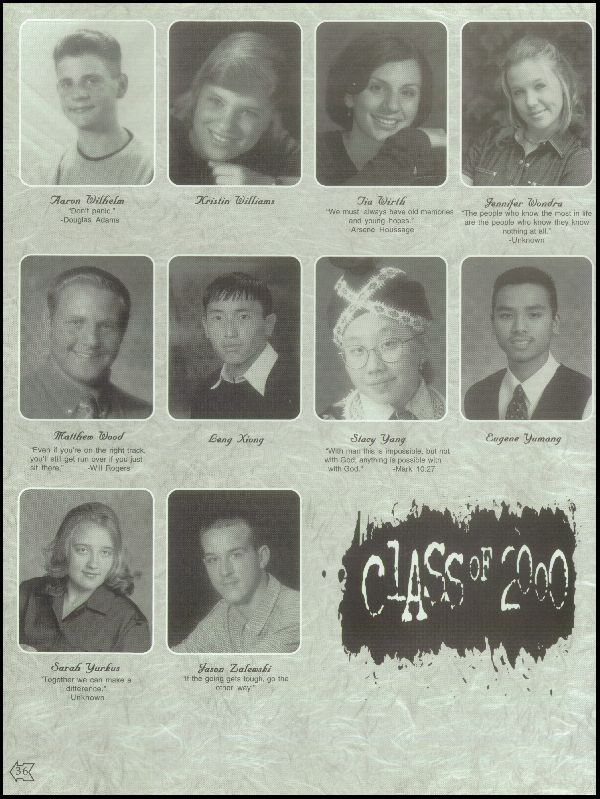 Class of 2000 Yearbook