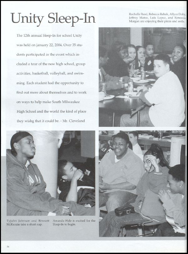 Class of 2004 Yearbook