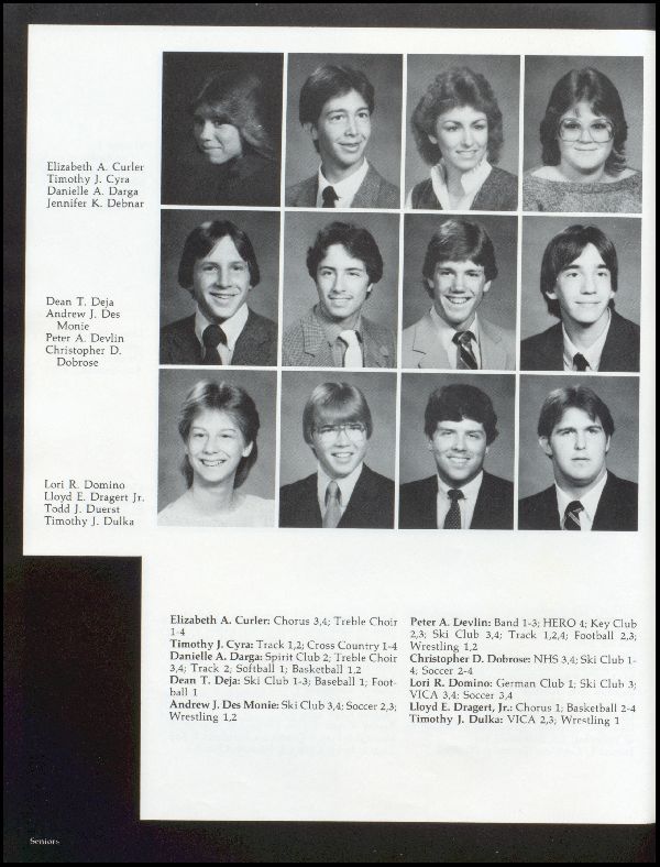 Class of 1985 Yearbook