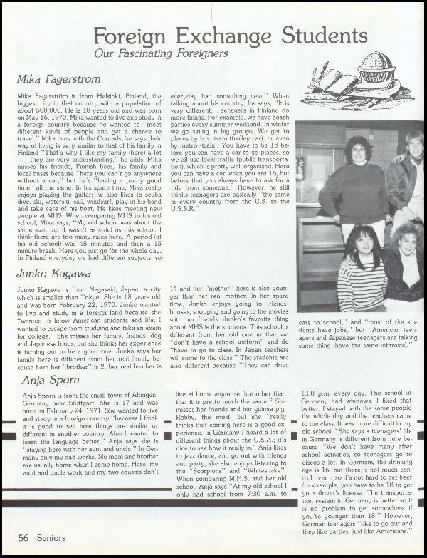 Yearbook Page
