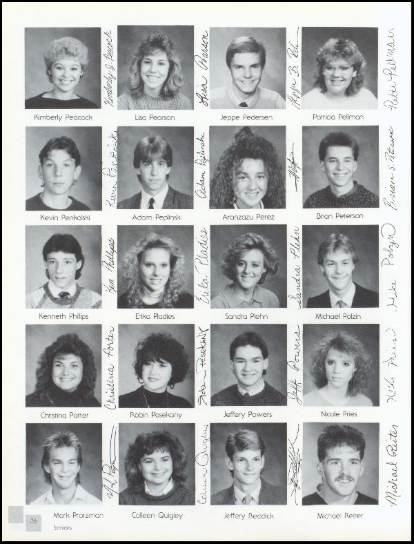 Class of 1989 Yearbook