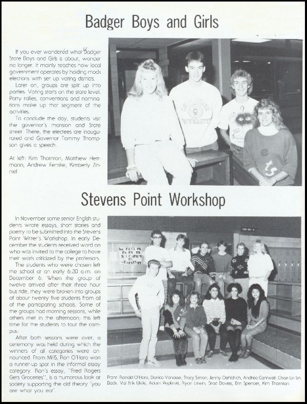 Yearbook Page