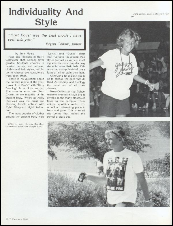Class of 1988 Yearbook