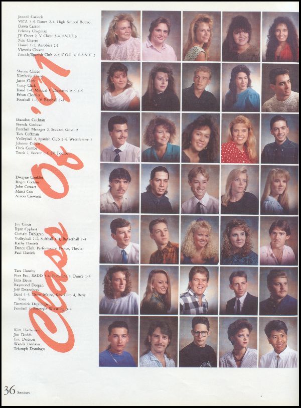 Class of 1991 Yearbook
