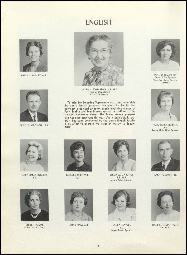Class of 1967 Yearbook