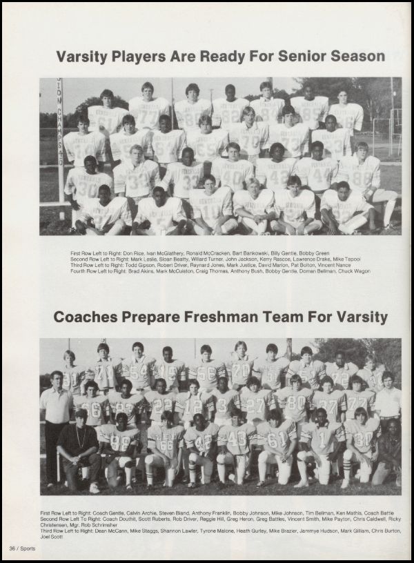 Class of 1984 Yearbook